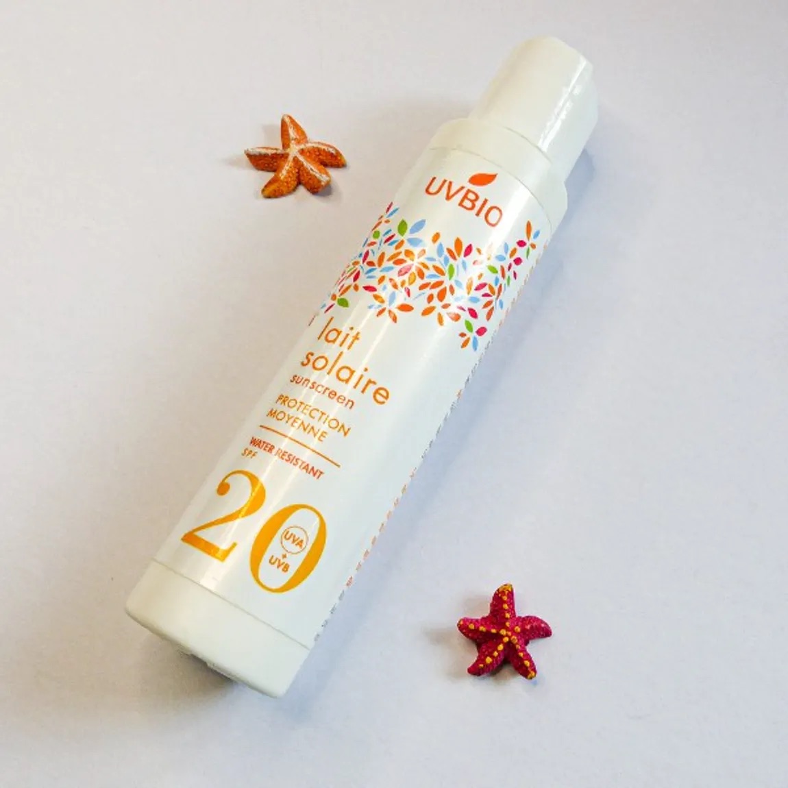 Bio Sonnenmilch LSF 20 von UVBIO auf www.beauty.camp