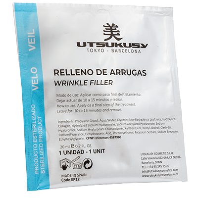 Utsukusy Cosmetics Vliesmaske Faltenfüllend