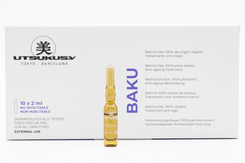 Baku Wirkstoff Ampullen mit Bakuchiol