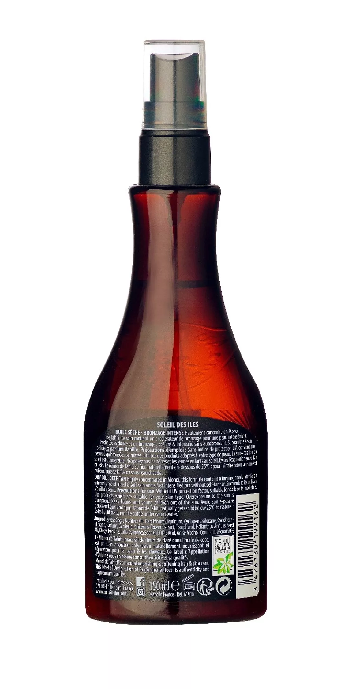 Soleil des îles Bräunungsöl SFP 0