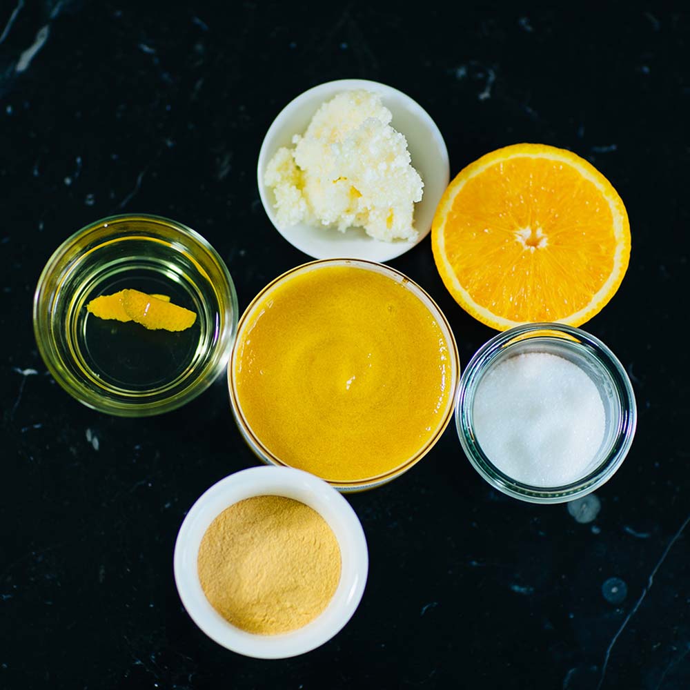 I WANT YOU NAKED - Gesichtspeeling Orangen-Enzyme & Mangobutter 