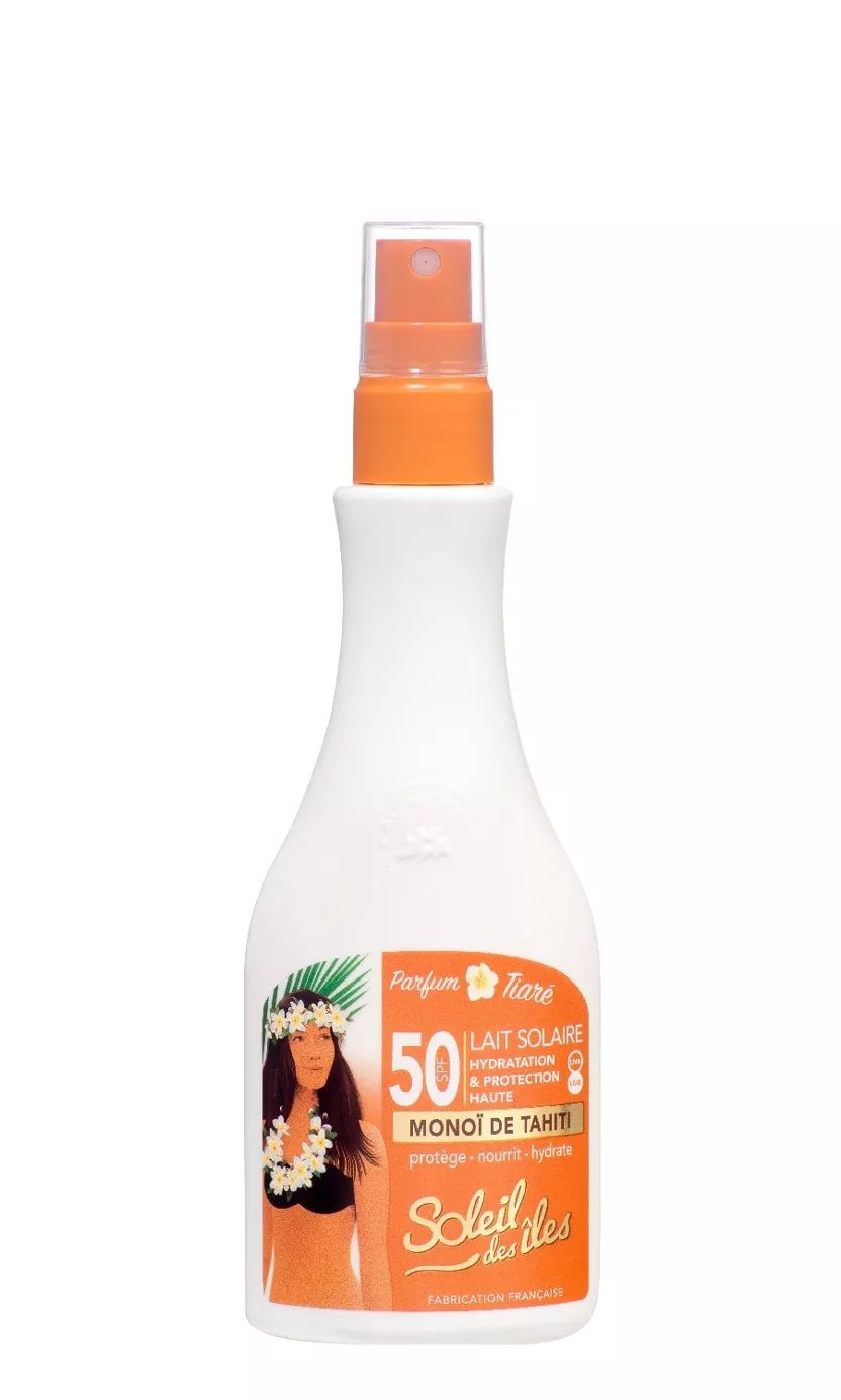Soleil des îles - Milchspray Monoi - LSF 50