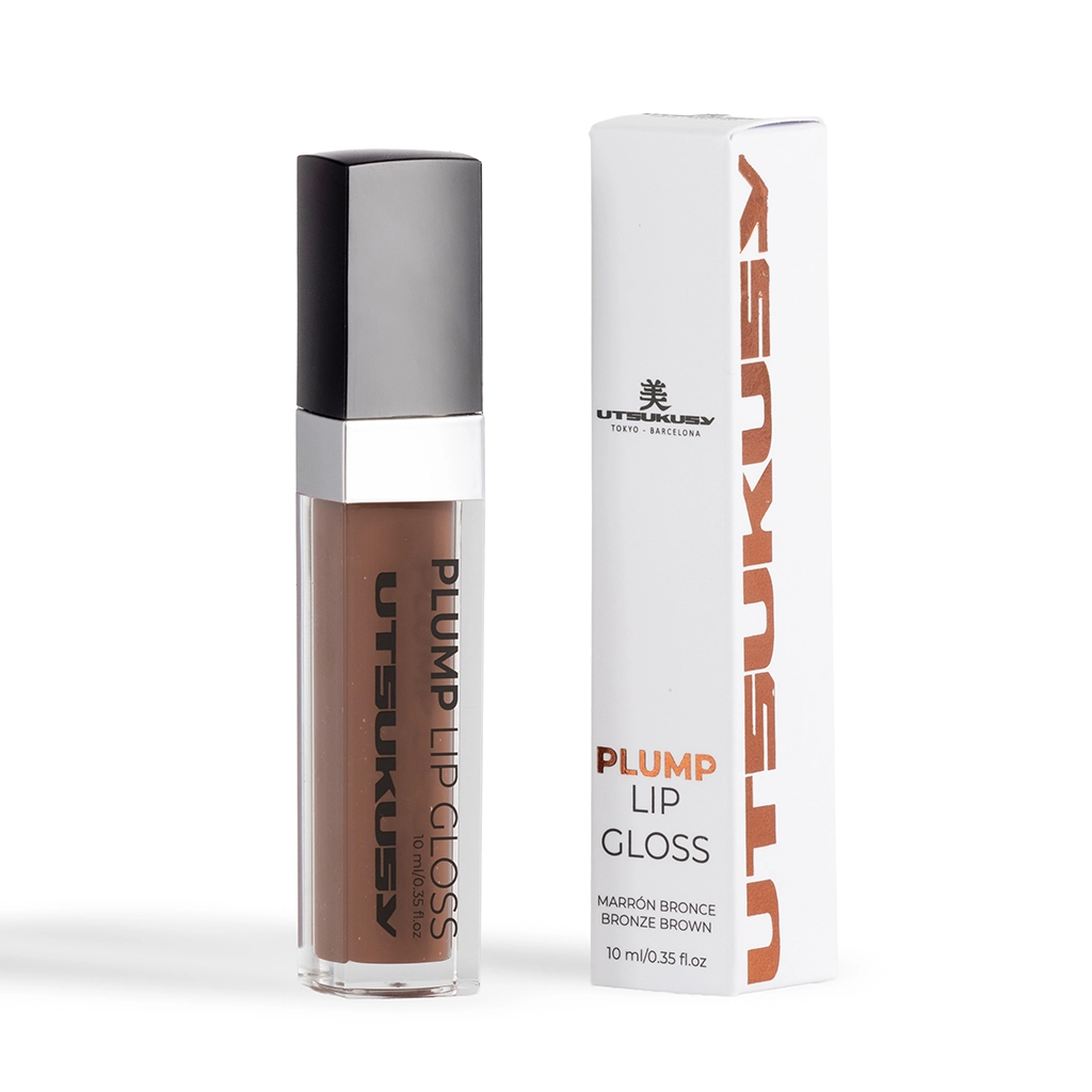 Plump Lip Gloss - Bronze - Utsukusy Cosmetics - 10 ml