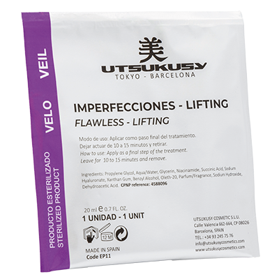 Utsukusy Cosmetics Vliesmaske straffend