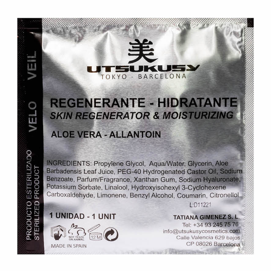 Aloe Vera Regenerations Maske Utsukusy Cosmetics