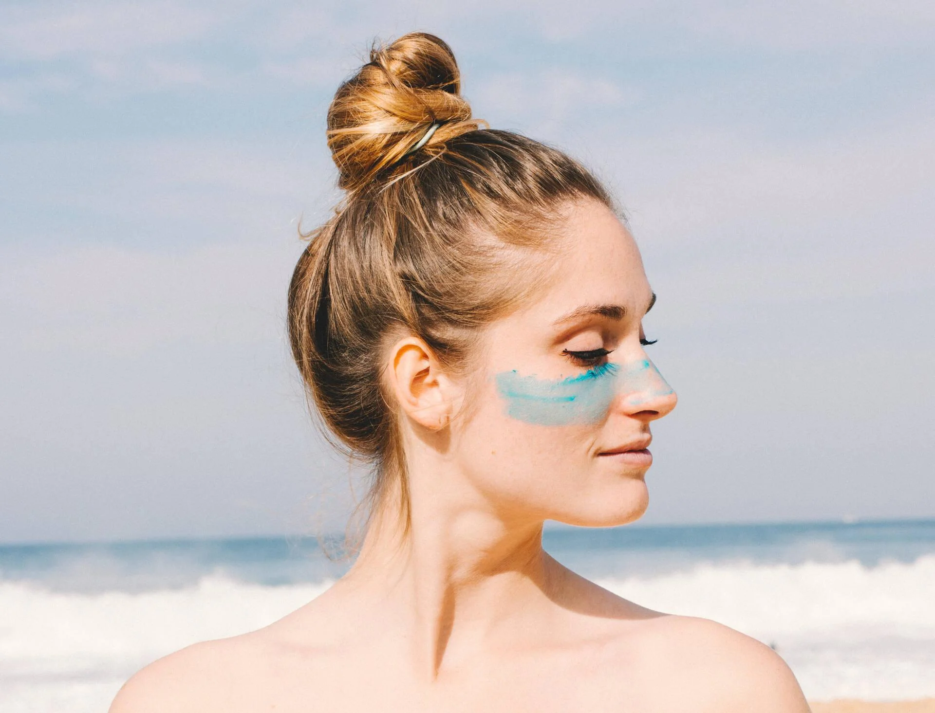 seventy one percent sun stick blue