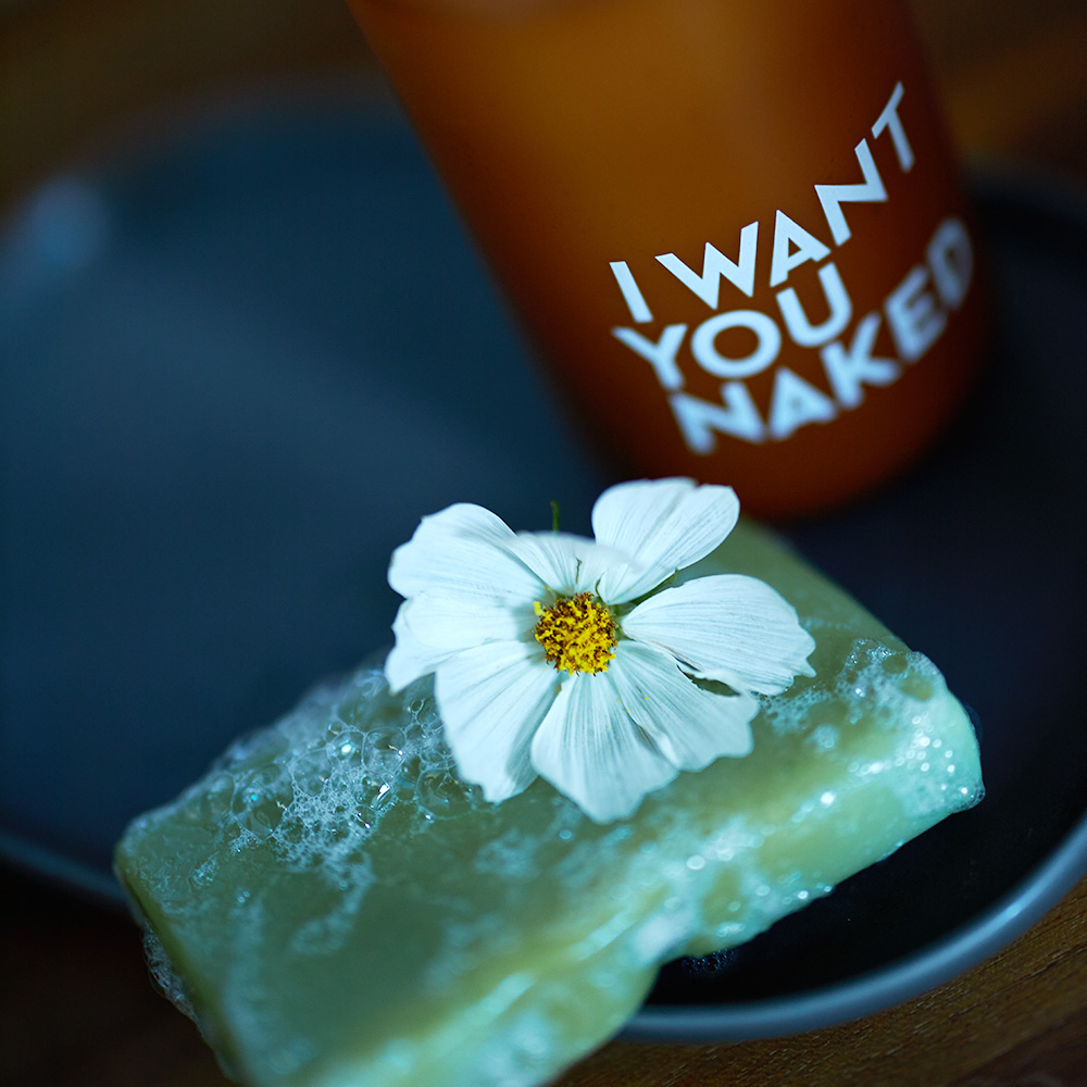 I WANT YOU NAKED - THE LIQUID Handseife Coco Glow mit Bio-Kokosöl