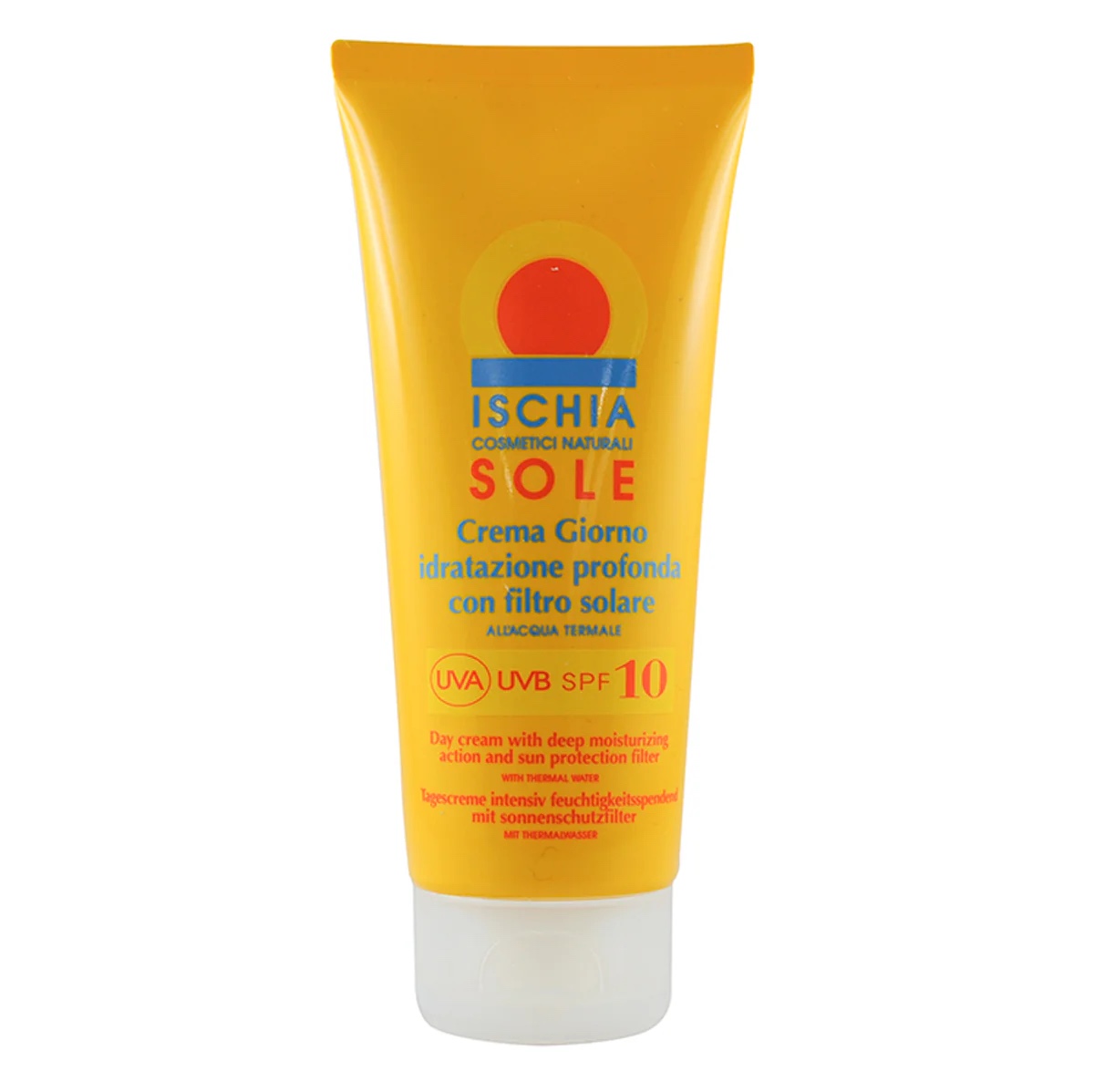 Feuchtigkeitsspendende Tagescreme - Ischia le terme della bellezza - LSF 10 -100 ml Ischia le terme Sonnenmilch LSF 10