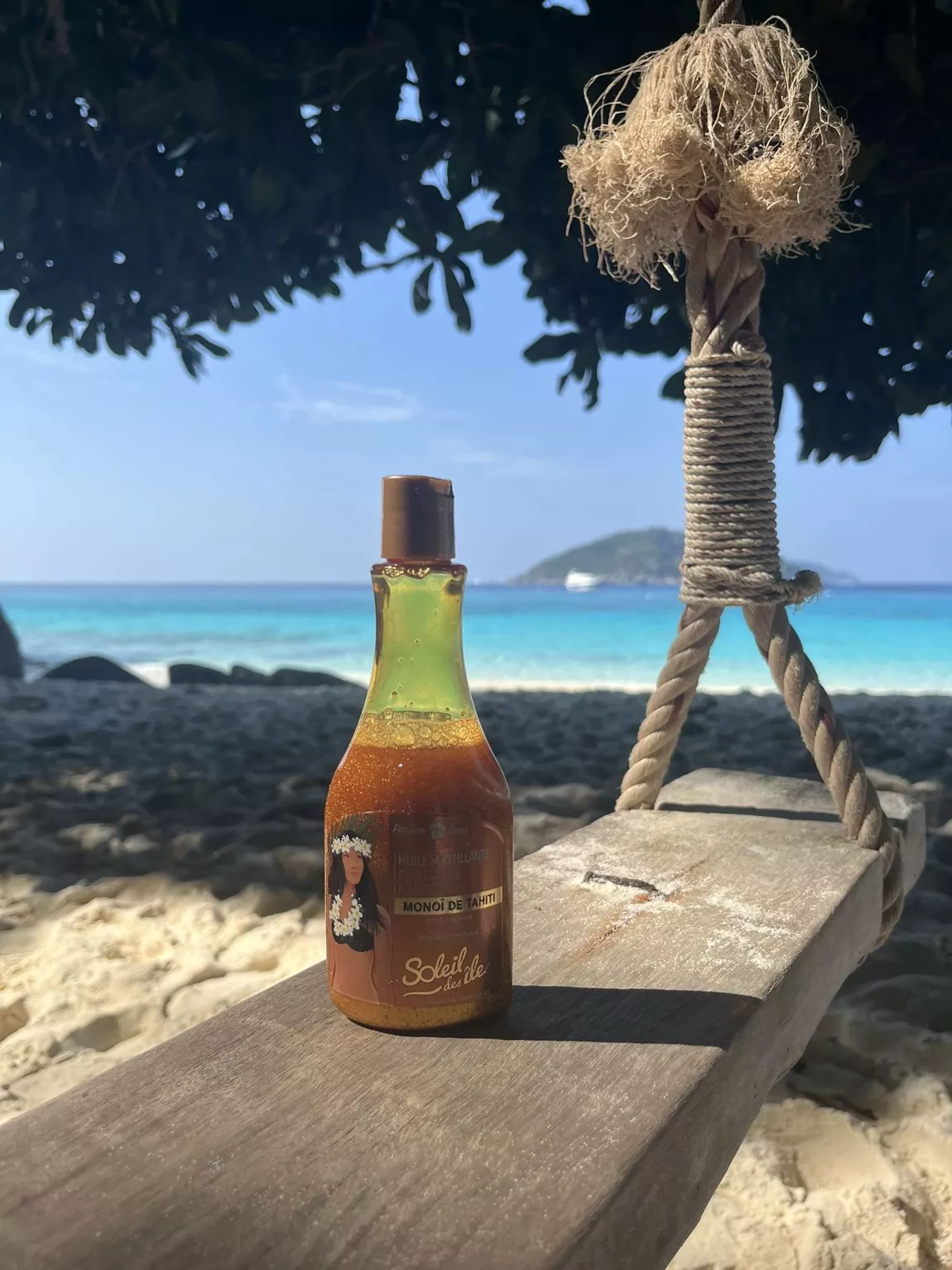 Glitzerndes Körperöl Soleil de Iles