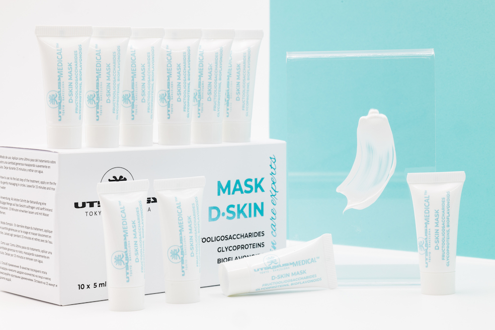 D Skin Maske bei Schuppenflechte und Weißfleckenkrankheit