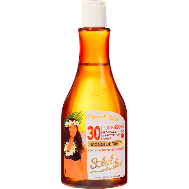 Sonnenöl Lichtschutzfaktor (LSF) 30 von Monoi de Tahiti