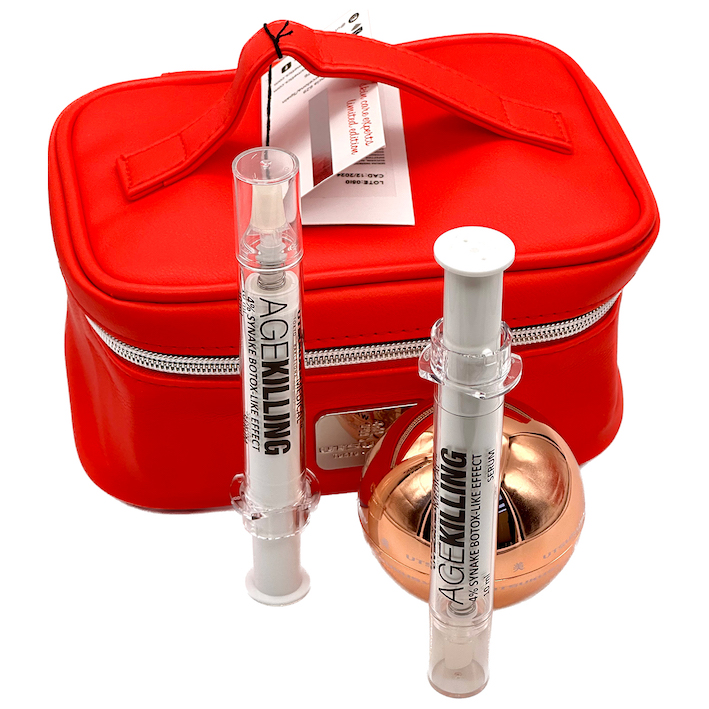 Age Killing Geschenkset mit 1x Agekilling Creme und 2x Age Killing Serum