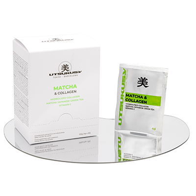 Nutricosmetics von Utsukusy Cosmetics Match & Kollagen