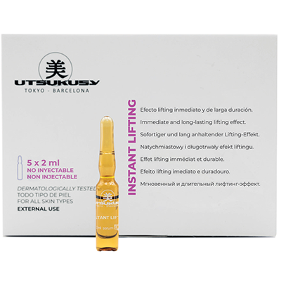 Instant Lifting Serum Utsukusy Cosmetics Wirkstoff Ampulle