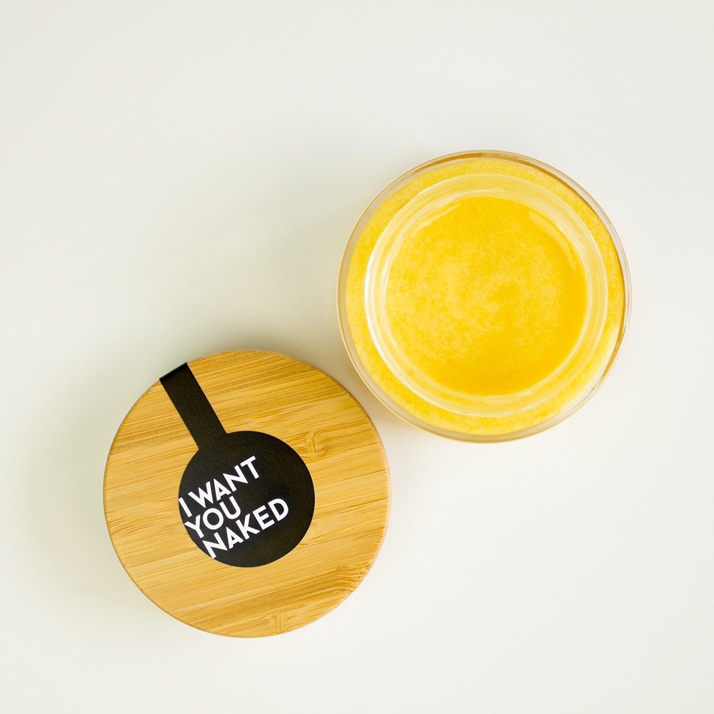 I WANT YOU NAKED - Gesichtspeeling Orangen-Enzyme & Mangobutter 
