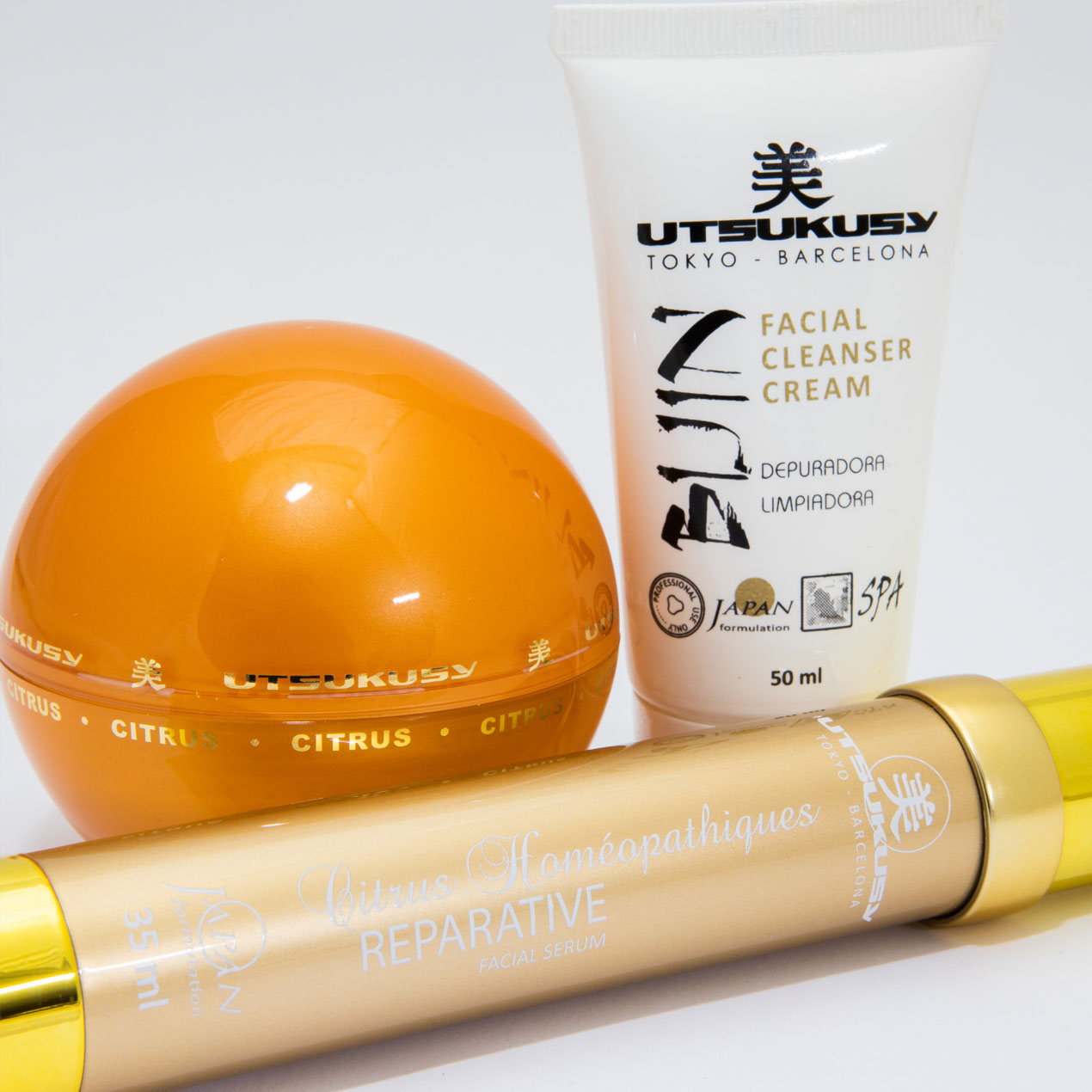 Citrus Homéopatiques Home Care Set von utsukusy Cosmetics auf www.beauty.camp