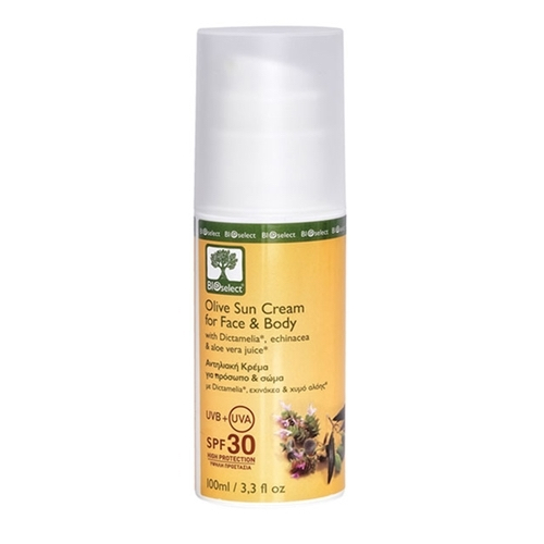 Product Media Olivensonnencreme von Bioselect LSF 30